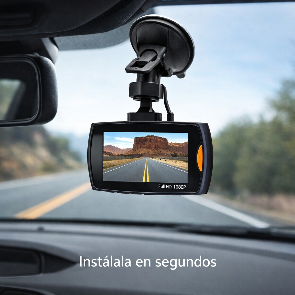 Dashcam para coche – Graba cada trayecto y protégete